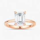The Timeless Solitaire Engagement Ring | Emerald