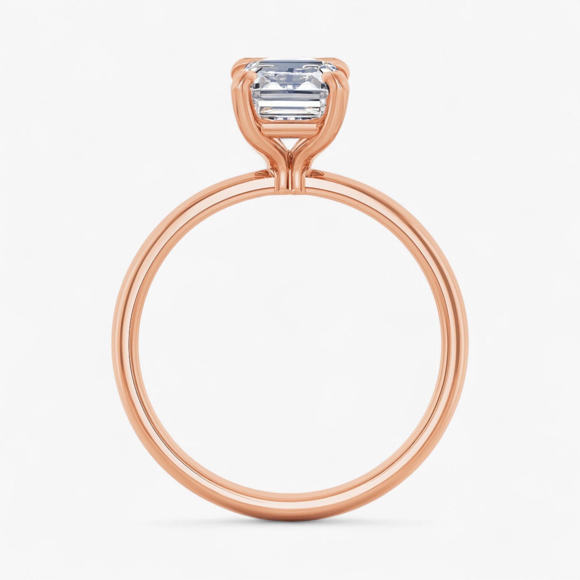 The Timeless Solitaire Engagement Ring | Emerald
