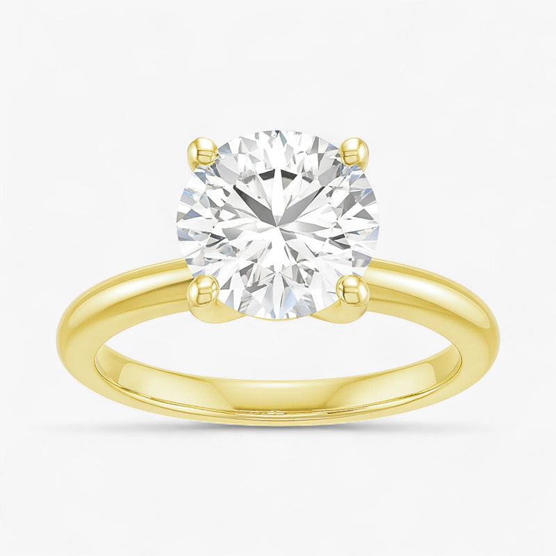 The Classic 4-Prong Solitaire Engagement Ring | Round