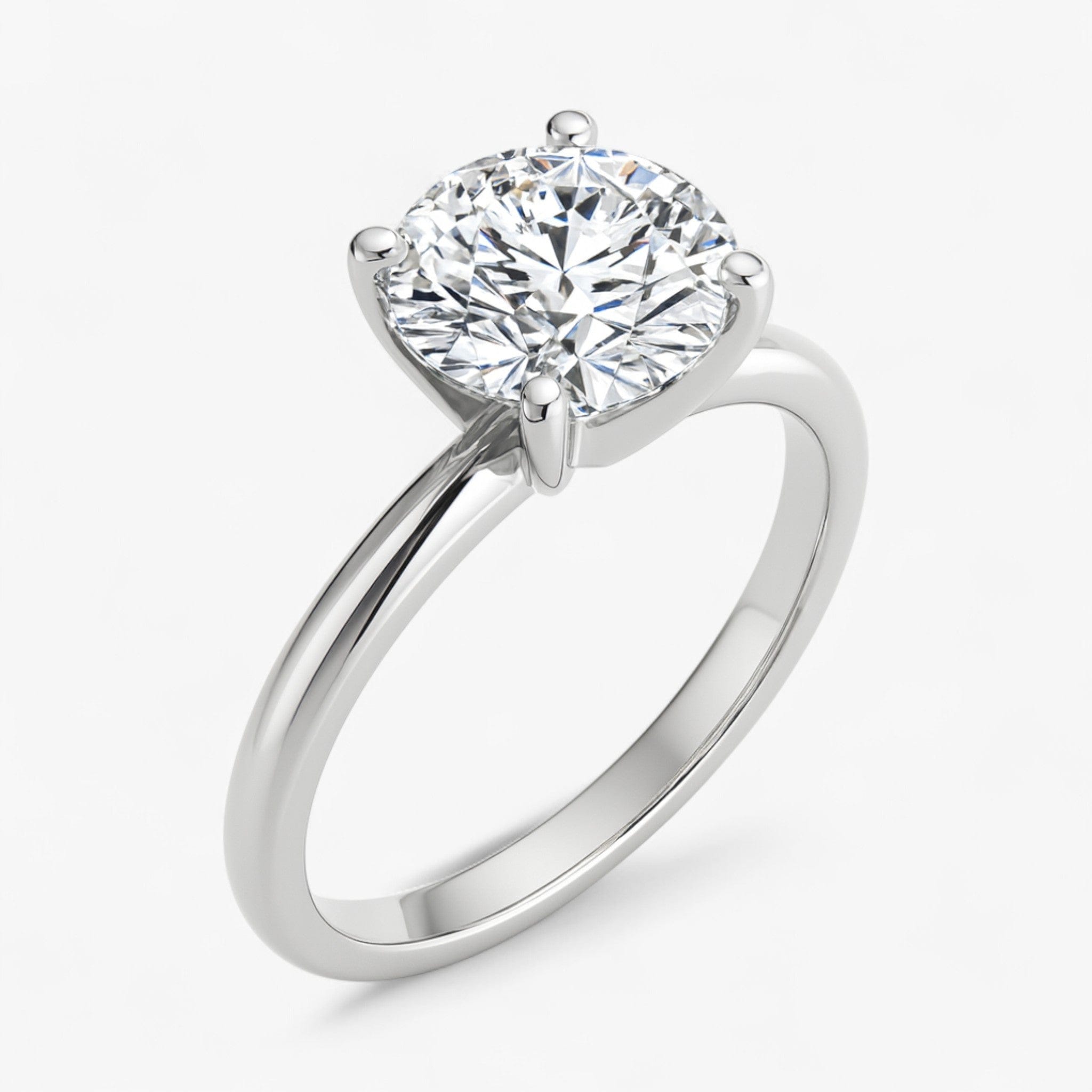 The Classic 4-Prong Solitaire Engagement Ring | Cushion