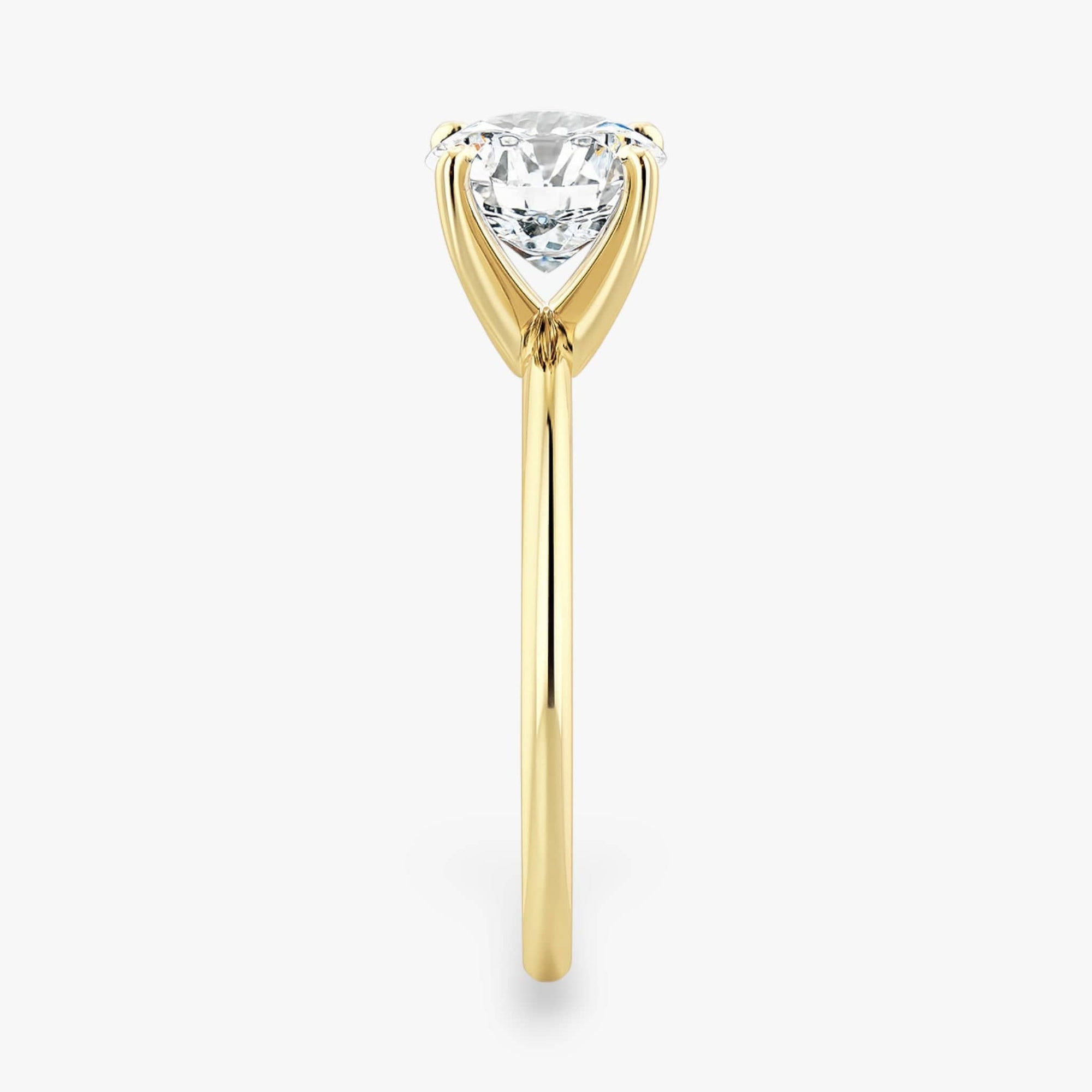The Classic 4-Prong Solitaire Engagement Ring | Round