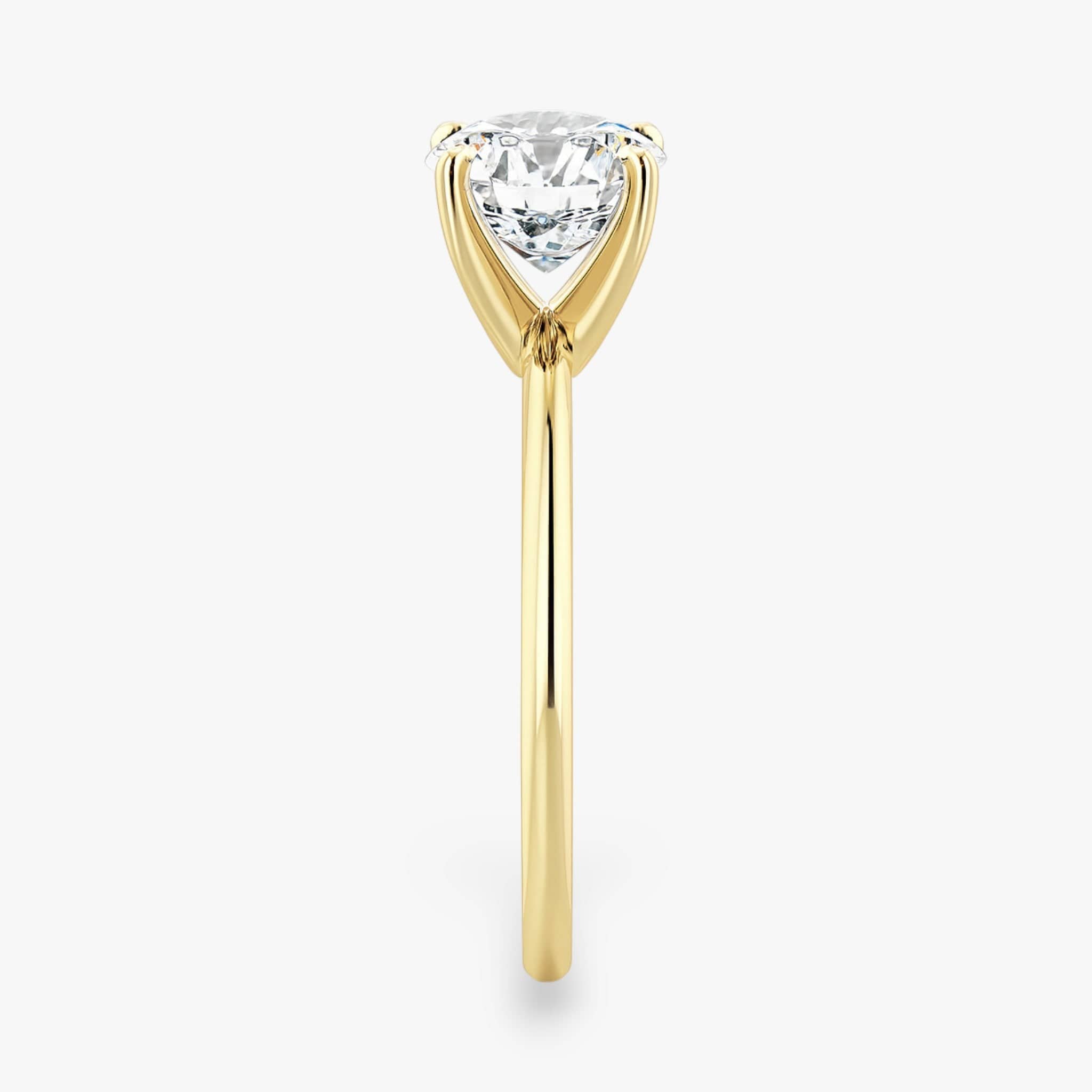 The Classic 4-Prong Solitaire Engagement Ring | Round