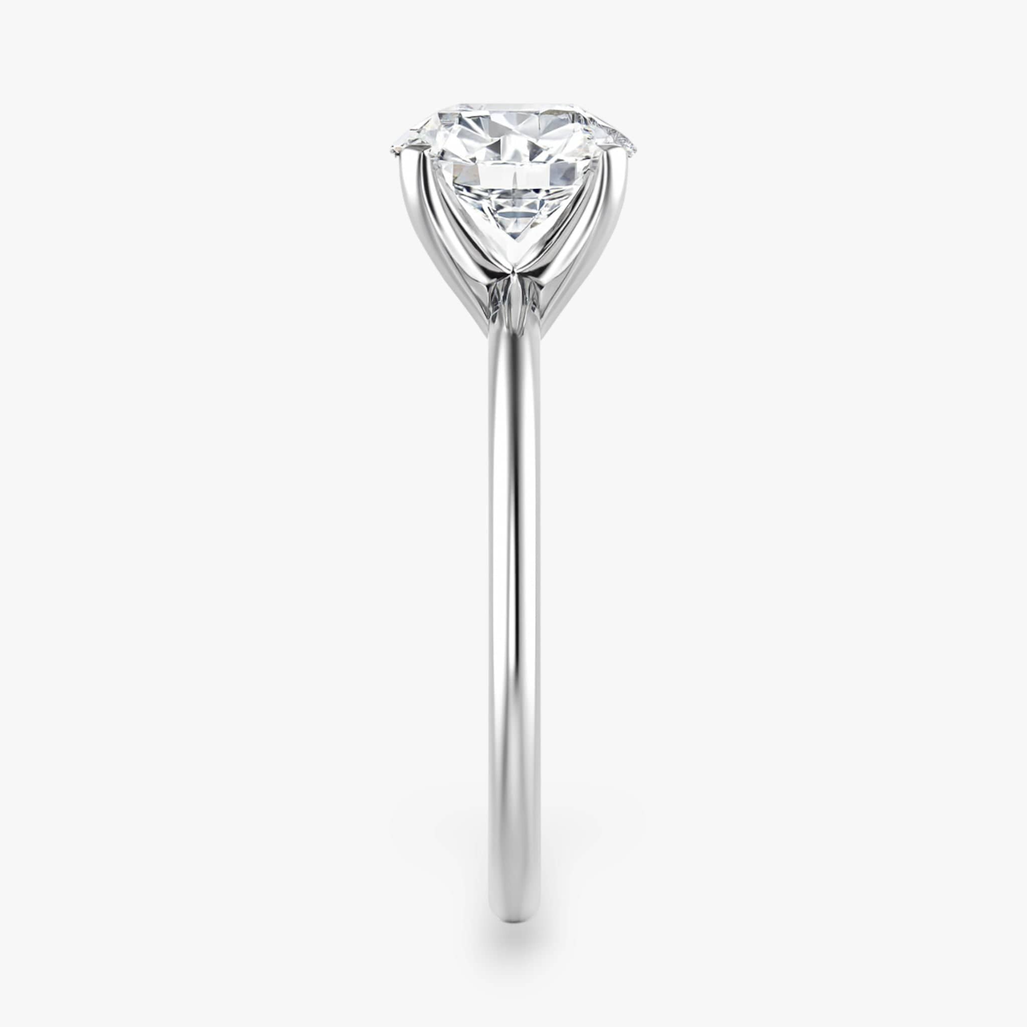 The Classic 4-Prong Solitaire Engagement Ring | Cushion