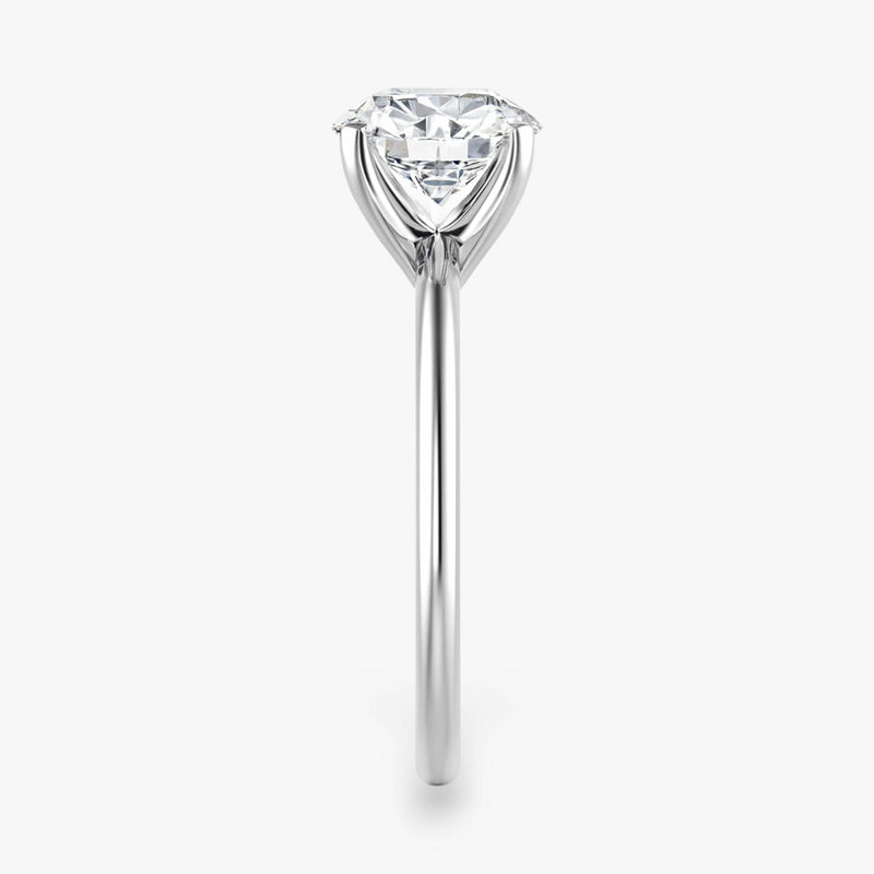 The Classic 4-Prong Solitaire Engagement Ring | Cushion