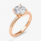 The Classic 4-Prong Solitaire Engagement Ring | Round