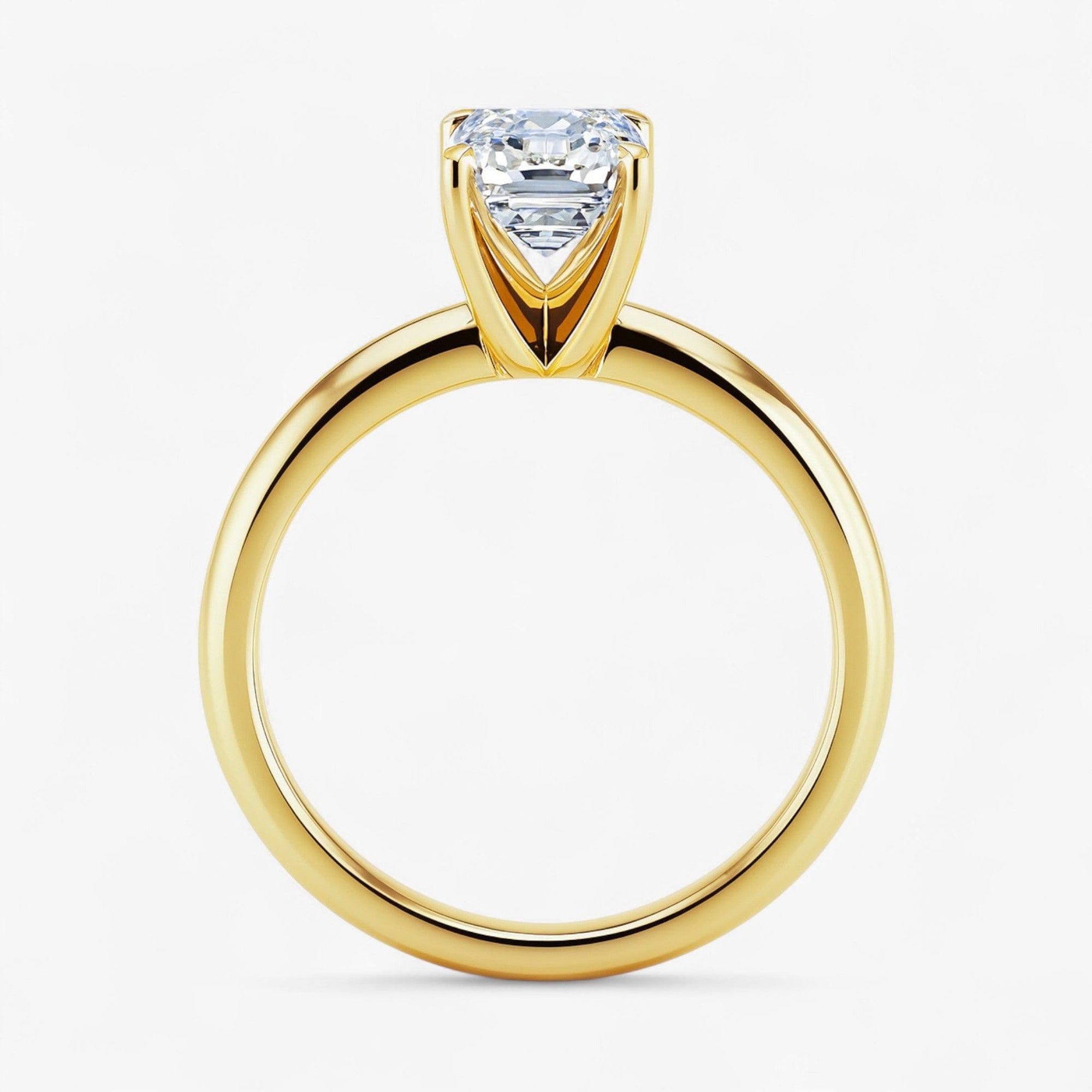 The Classic 4-Prong Solitaire Engagement Ring | Emerald