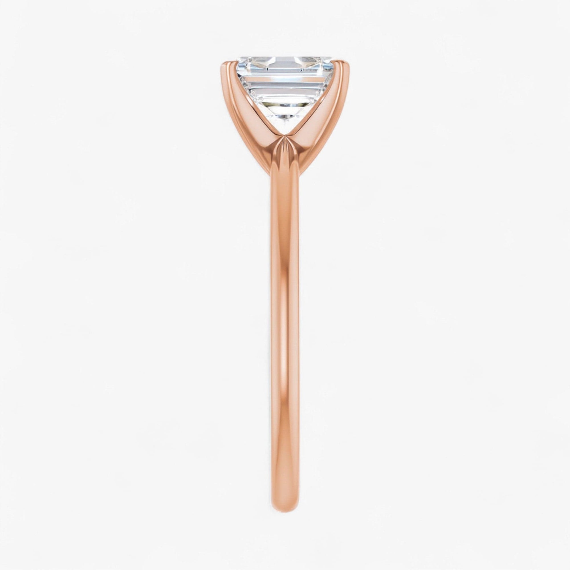 The Classic 4-Prong Solitaire Engagement Ring | Emerald