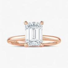 The Classic 4-Prong Solitaire Engagement Ring | Emerald