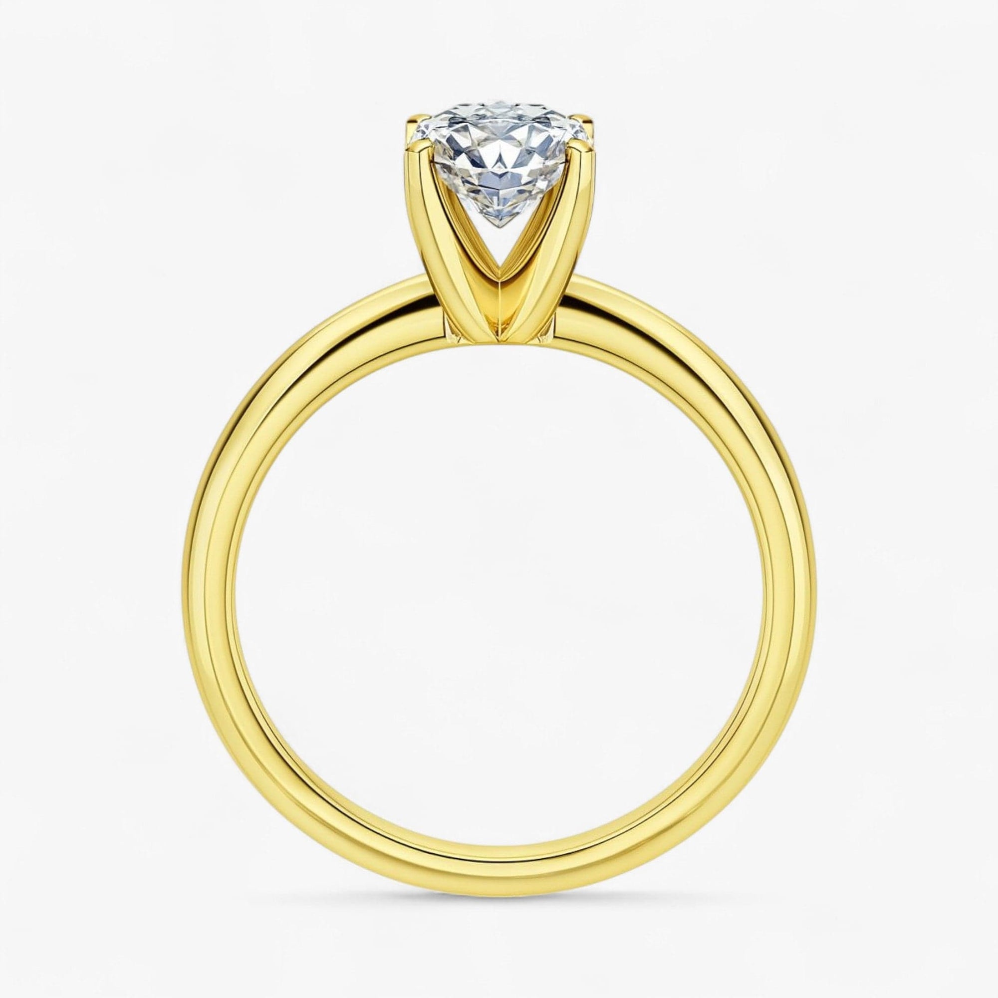 The Classic 4-Prong Solitaire Engagement Ring | Round