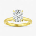 The Classic 4-Prong Solitaire Engagement Ring | Oval