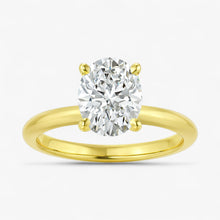 The Classic 4-Prong Solitaire Engagement Ring | Oval