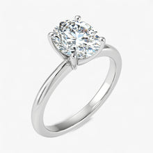 The Classic 4-Prong Solitaire Engagement Ring | Oval