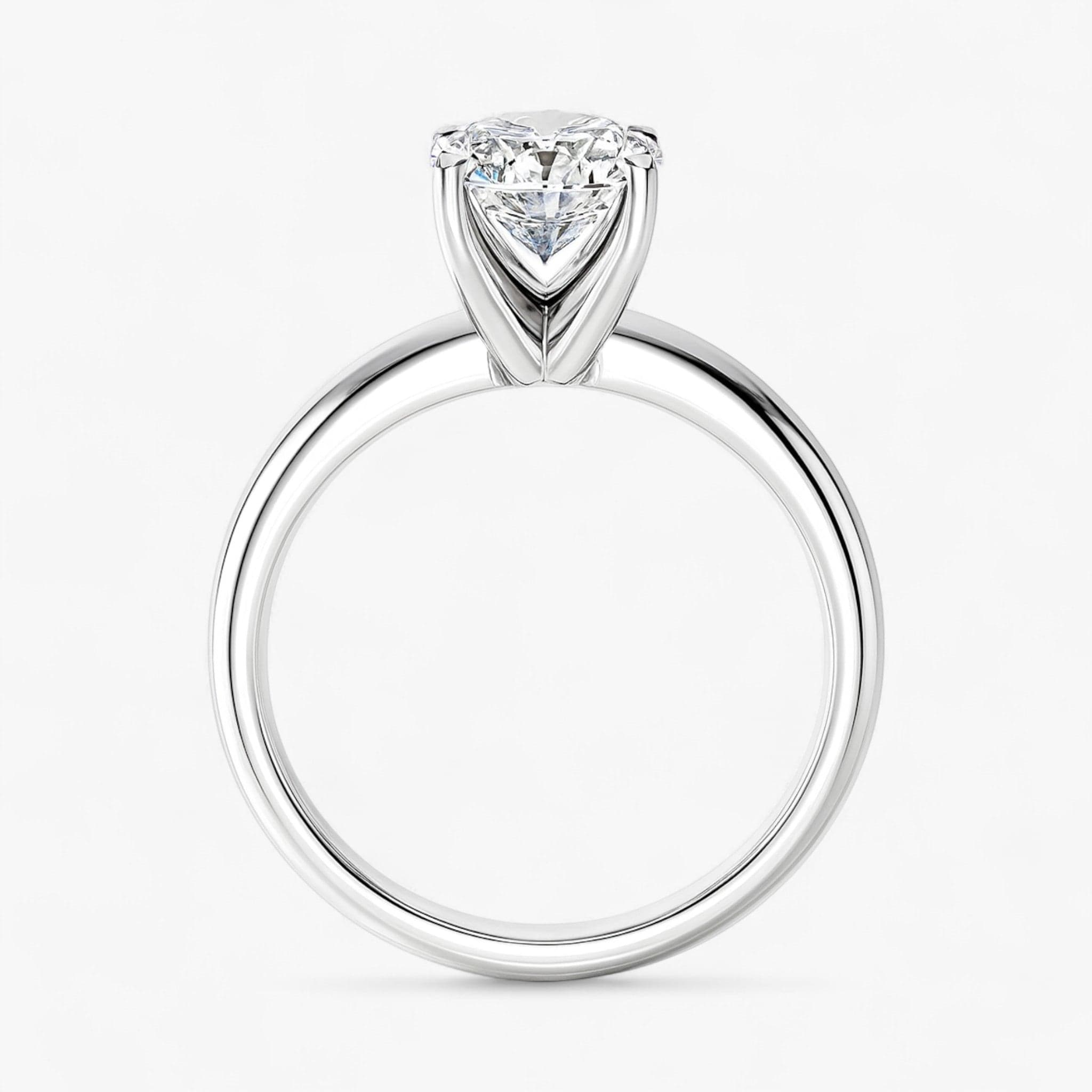 The Classic 4-Prong Solitaire Engagement Ring | Round