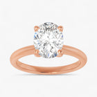 The Classic 4-Prong Solitaire Engagement Ring | Oval