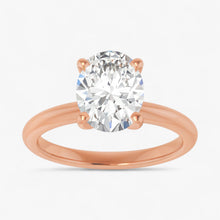 The Classic 4-Prong Solitaire Engagement Ring | Oval