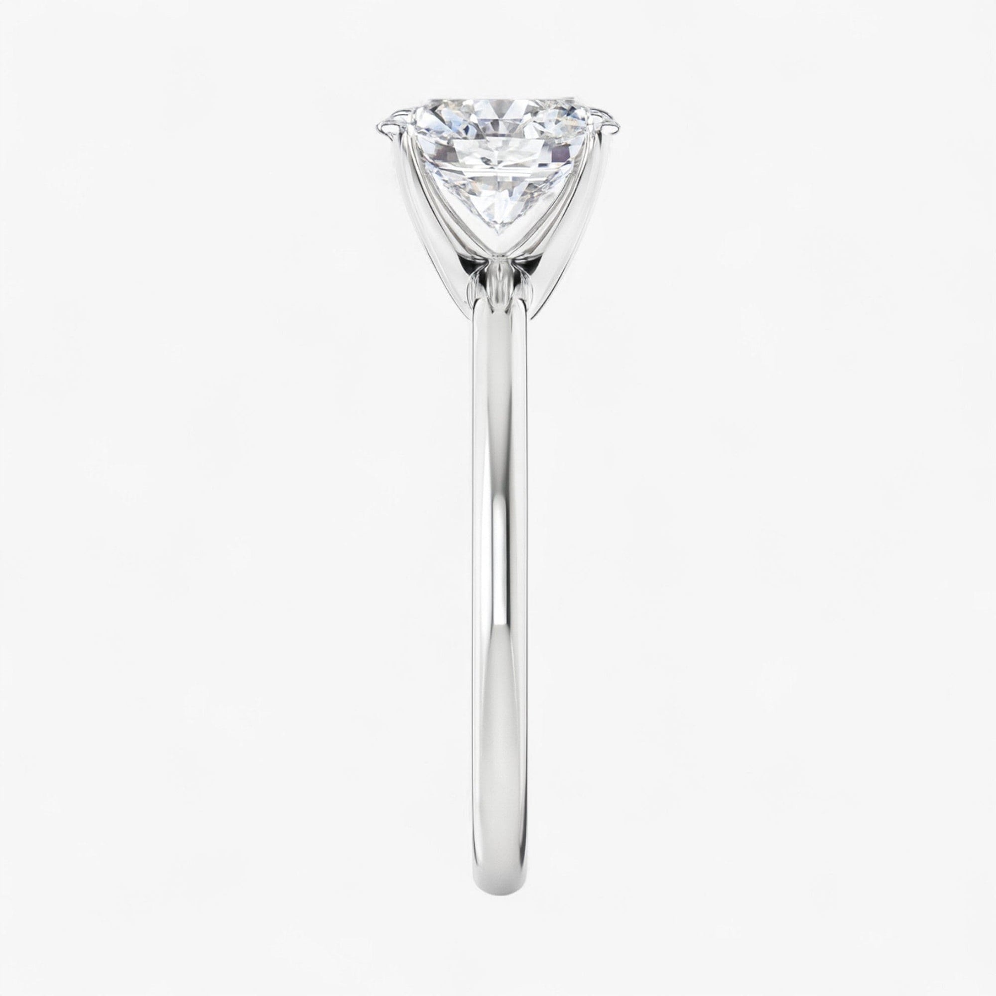 The Classic 4-Prong Solitaire Engagement Ring | Round