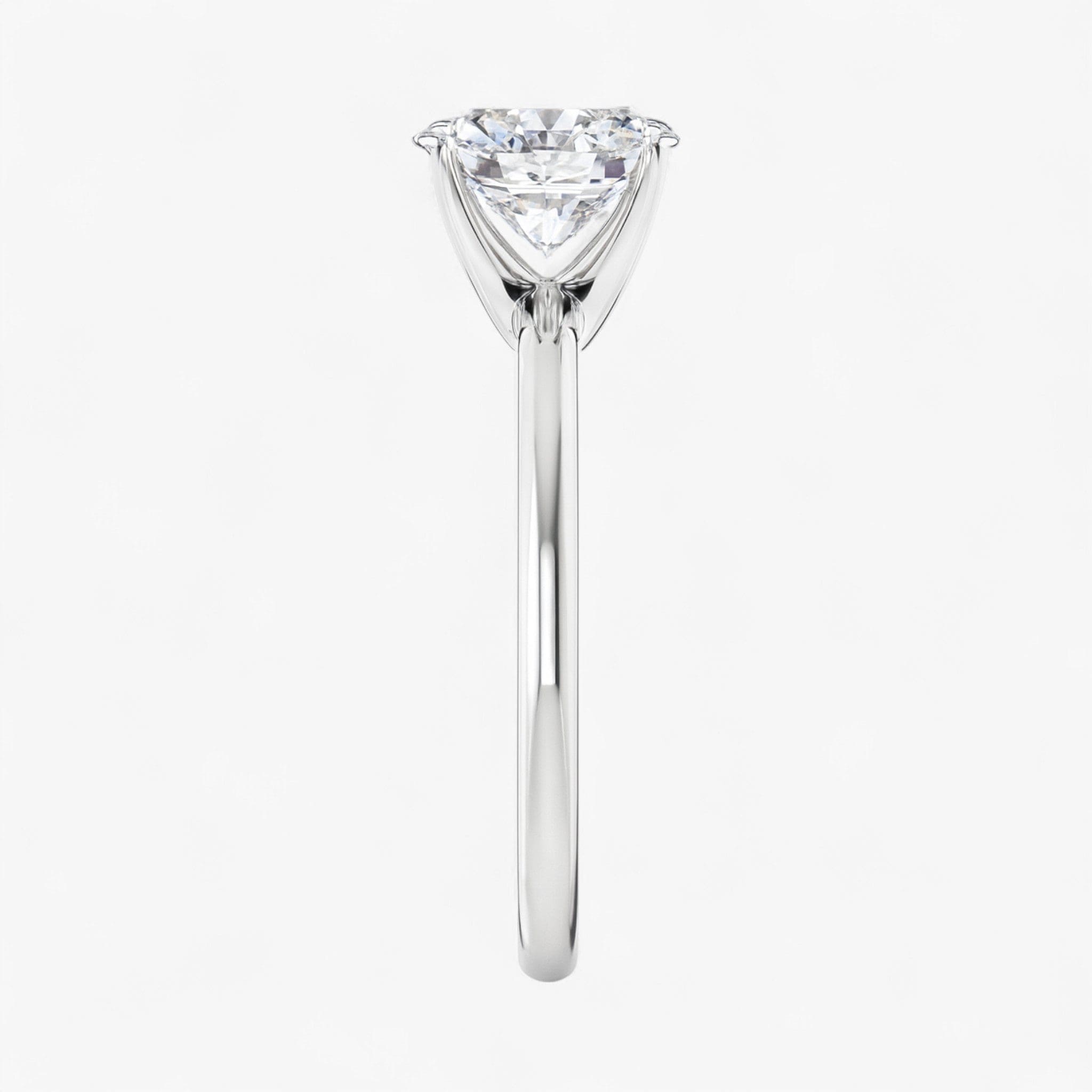 The Classic 4-Prong Solitaire Engagement Ring | Round