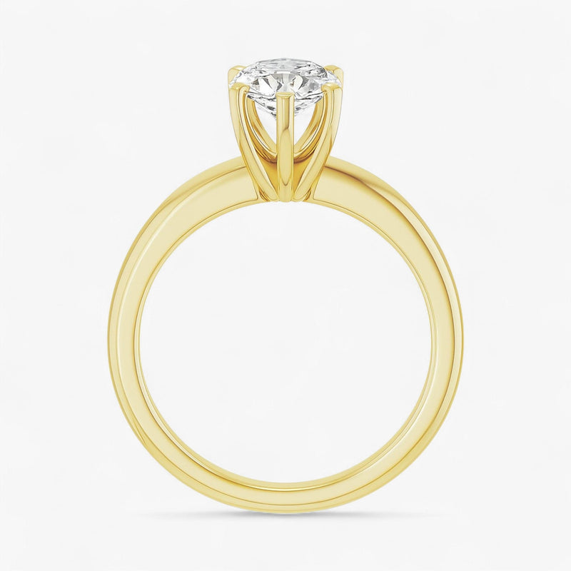 The Classic 4-Prong Solitaire Engagement Ring | Pear