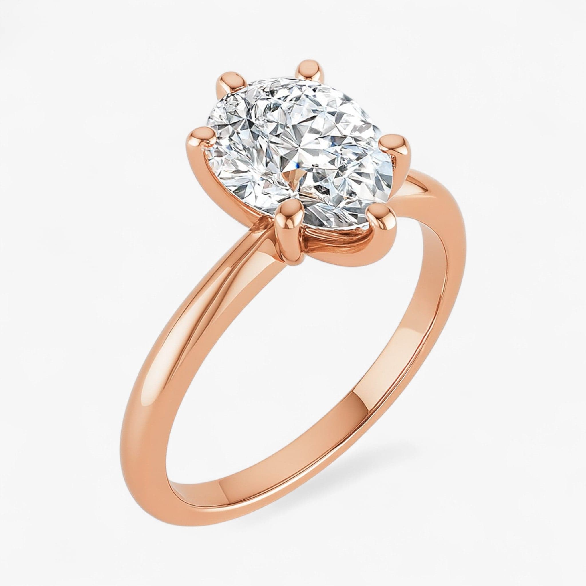 The Classic 4-Prong Solitaire Engagement Ring | Pear