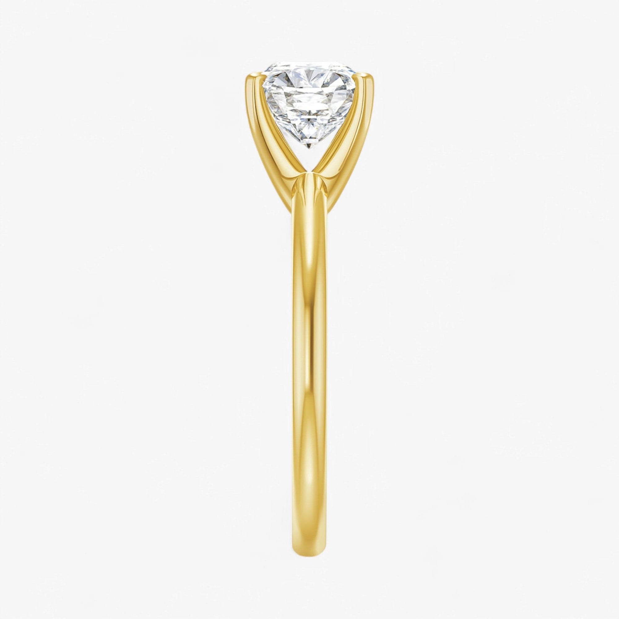 The Classic 4-Prong Solitaire Engagement Ring | Cushion