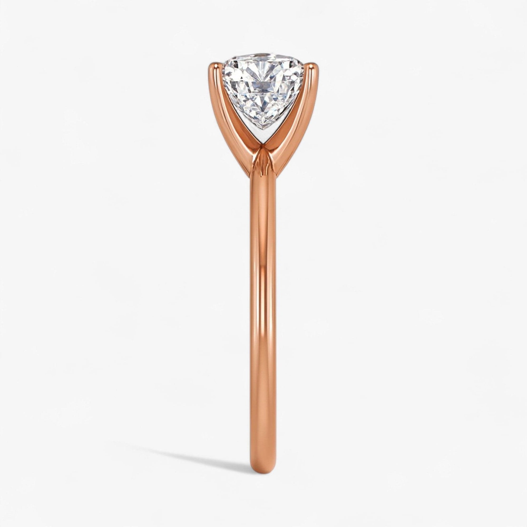 The Classic 4-Prong Solitaire Engagement Ring | Round