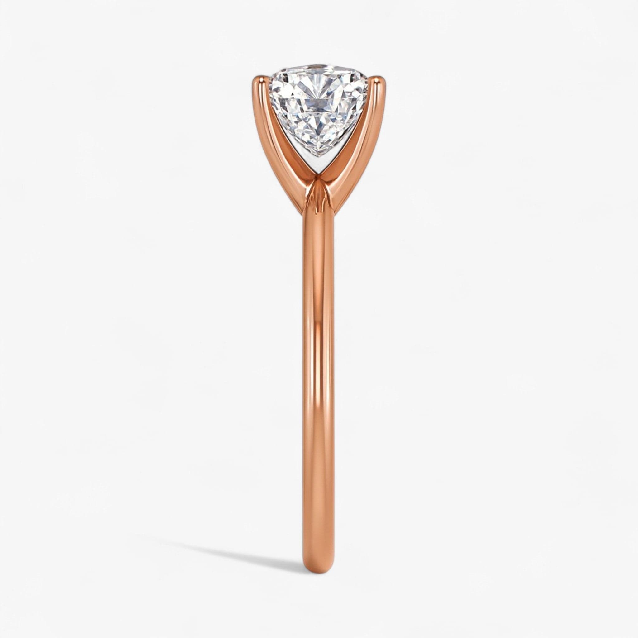 The Classic 4-Prong Solitaire Engagement Ring | Round