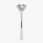 The Timeless Cathedral Solitaire Engagement Ring | Round