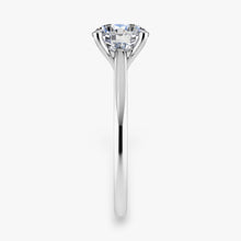 The Timeless Cathedral Solitaire Engagement Ring | Round