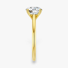 The Timeless Cathedral Solitaire Engagement Ring | Round