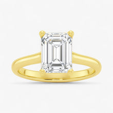 The Timeless Cathedral Solitaire Engagement Ring | Emerald
