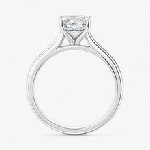 The Timeless Cathedral Solitaire Engagement Ring | Emerald