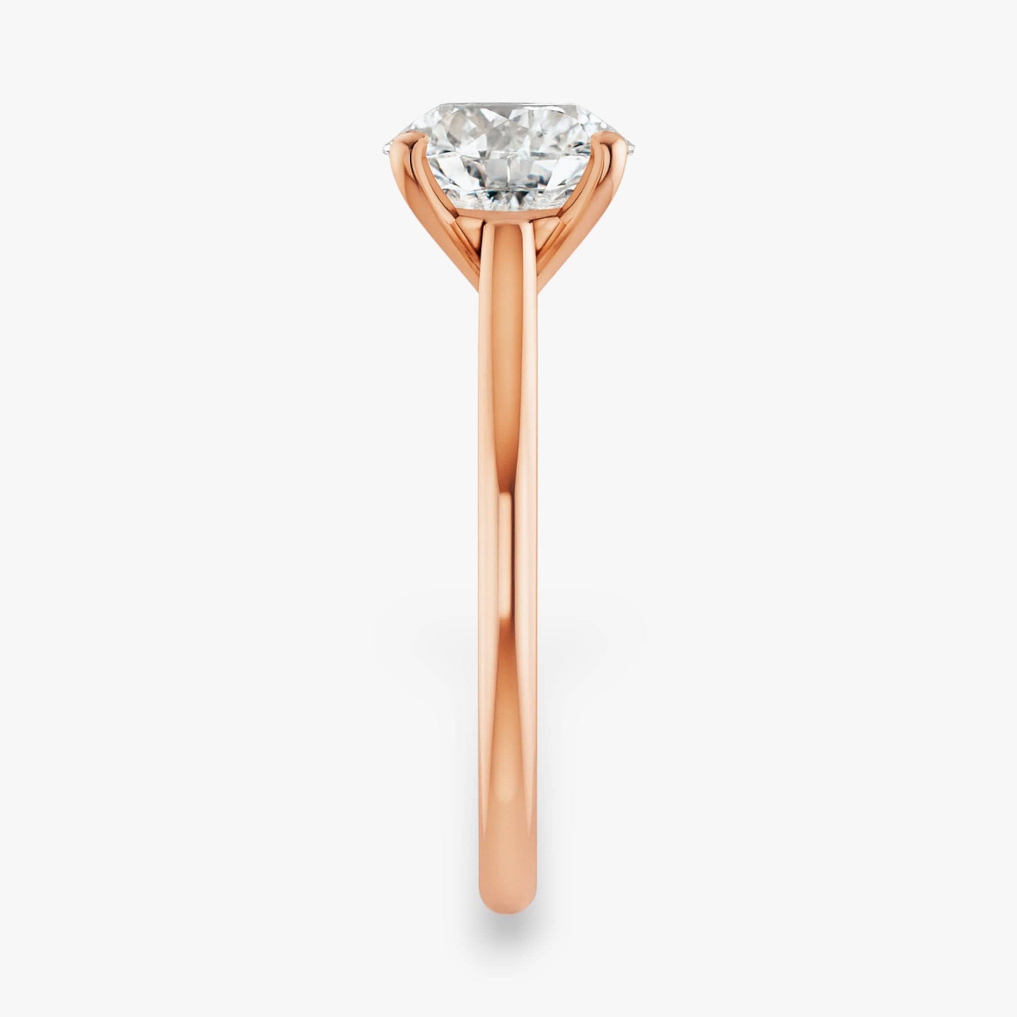 The Timeless Cathedral Solitaire Engagement Ring | Round