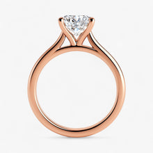 The Timeless Cathedral Solitaire Engagement Ring | Round