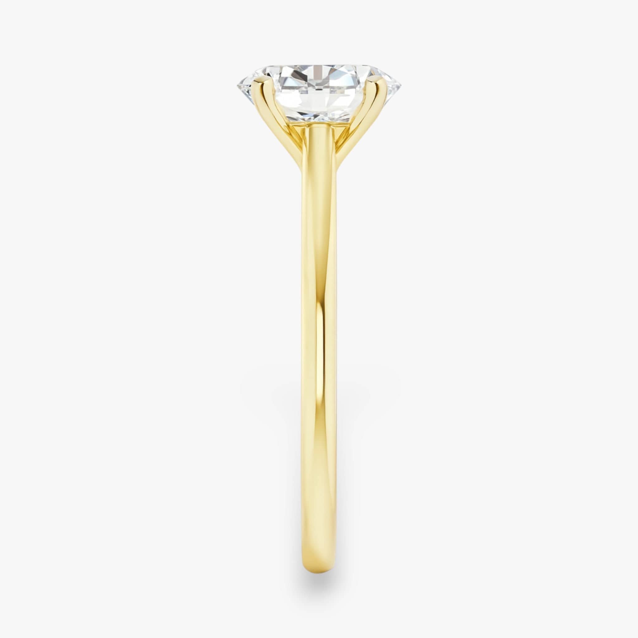 The Timeless Cathedral Solitaire Engagement Ring | Oval