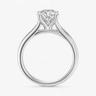 The Timeless Cathedral Solitaire Engagement Ring | Oval