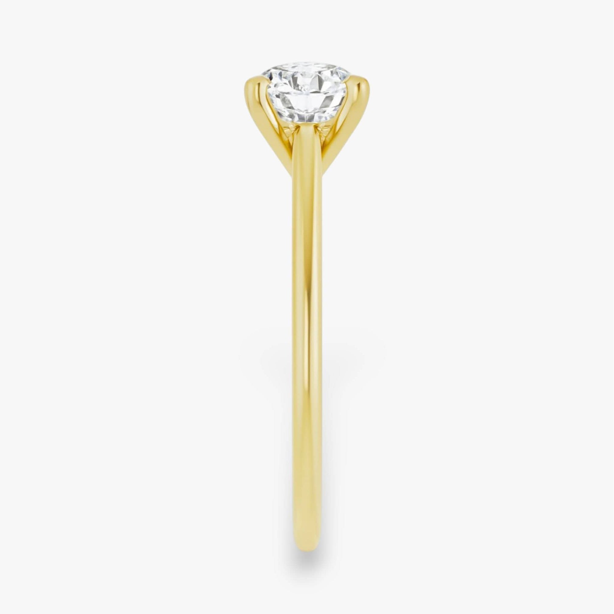 The Timeless Cathedral Solitaire Engagement Ring | Cushion