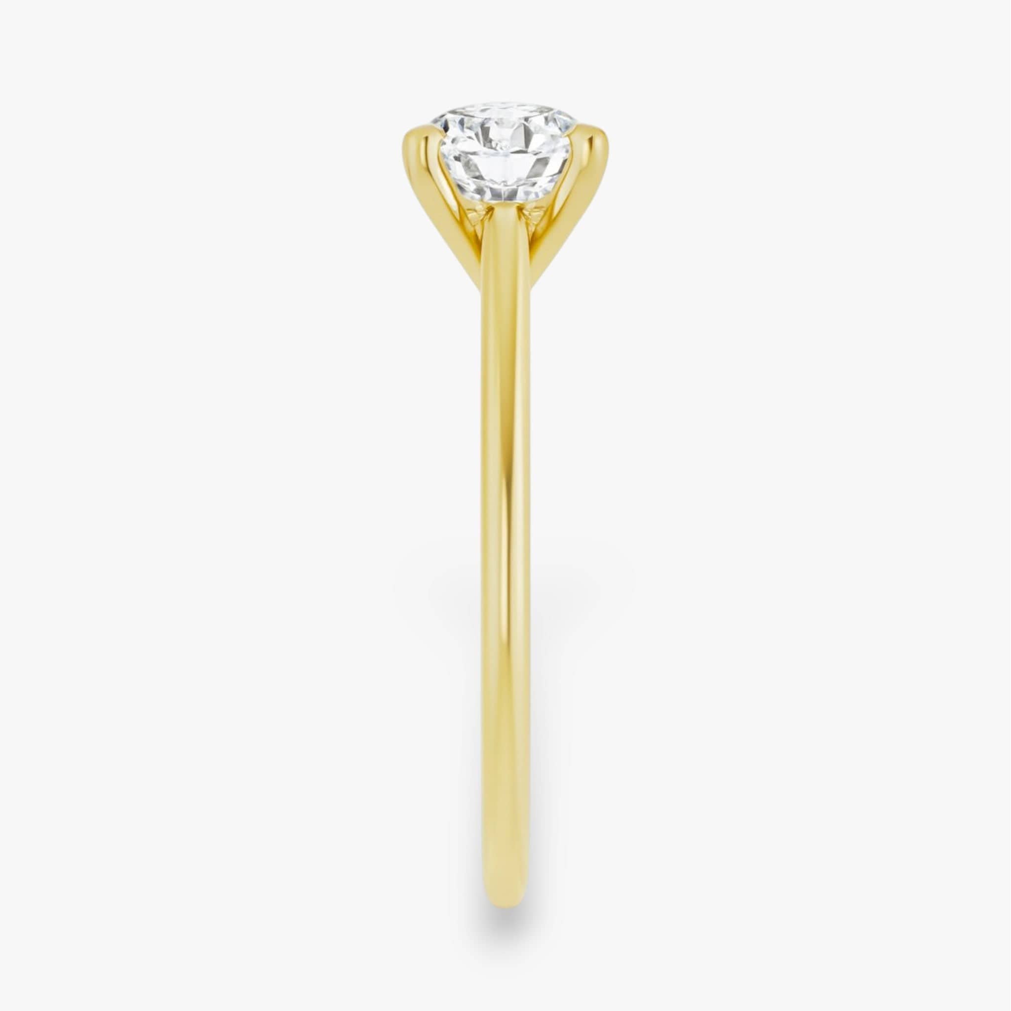 The Timeless Cathedral Solitaire Engagement Ring | Cushion