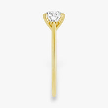 The Timeless Cathedral Solitaire Engagement Ring | Cushion