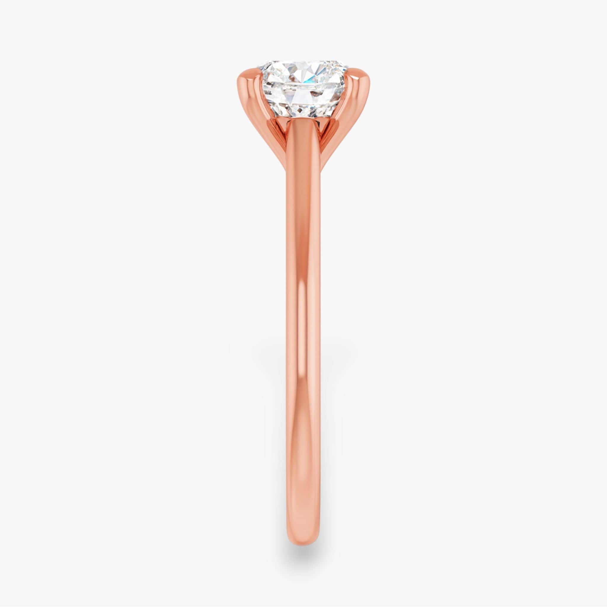 The Timeless Cathedral Solitaire Engagement Ring | Cushion