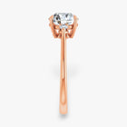 The Signature Side Stone Engagement Ring | Round