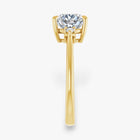 The Signature Side Stone Engagement Ring | Cushion