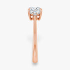 The Signature Side Stone Engagement Ring | Cushion