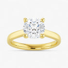 The Signature Cathedral Solitaire Engagement Ring | Round