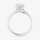 The Signature Cathedral Solitaire Engagement Ring | Round