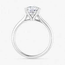 The Signature Cathedral Solitaire Engagement Ring | Round