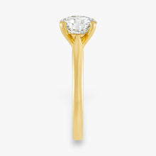 The Signature Cathedral Solitaire Engagement Ring | Round