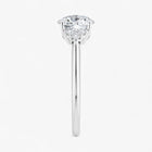 The Side Cluster Engagement Ring | Round