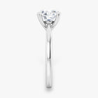 The Signature Cathedral Solitaire Engagement Ring | Round