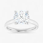 The Signature Cathedral Solitaire Engagement Ring | Round