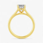 The Signature Cathedral Solitaire Engagement Ring | Emerald